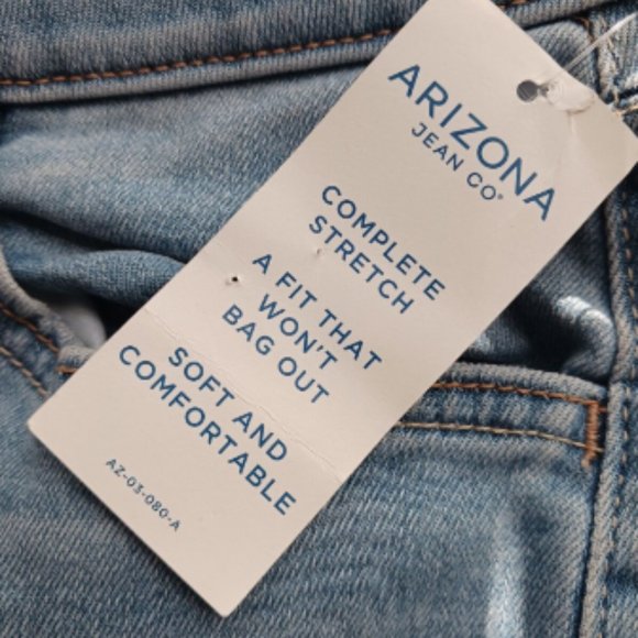 ARIZONA Jean Co Super Flex Jegging Size 7 /Waist 28 High Rise Slimmest Fit  $49 - Picture 5 of 10
